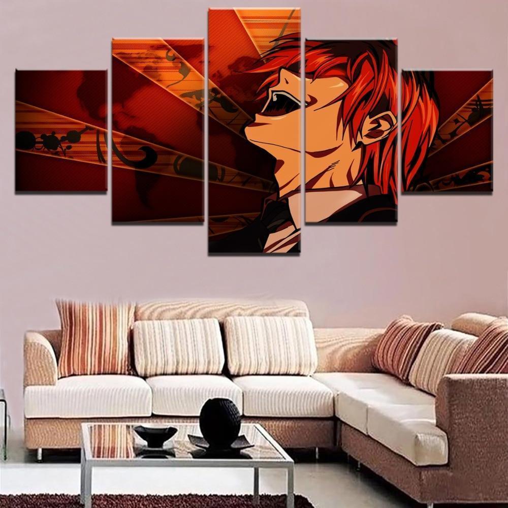 Death Note Light Yagami 'Kira' 6 Anime Canvas Wall Art