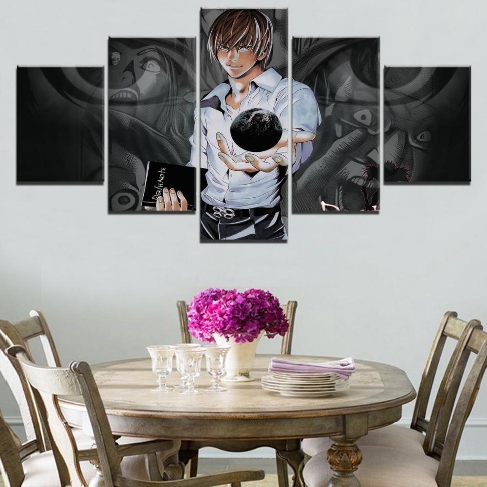 Death Note Light Yagami 'Kira' 9 Anime Canvas Wall Art