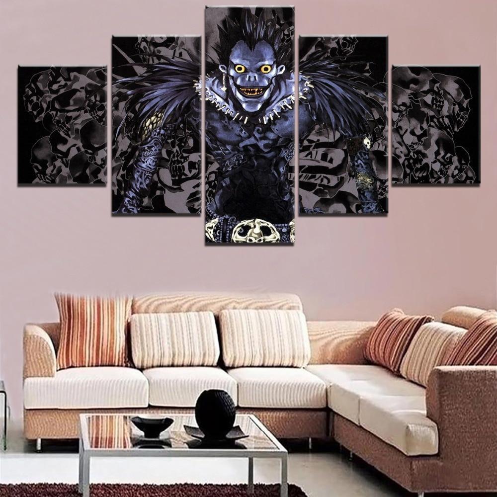 Death Note Ryuk 1 Anime Canvas Wall Art