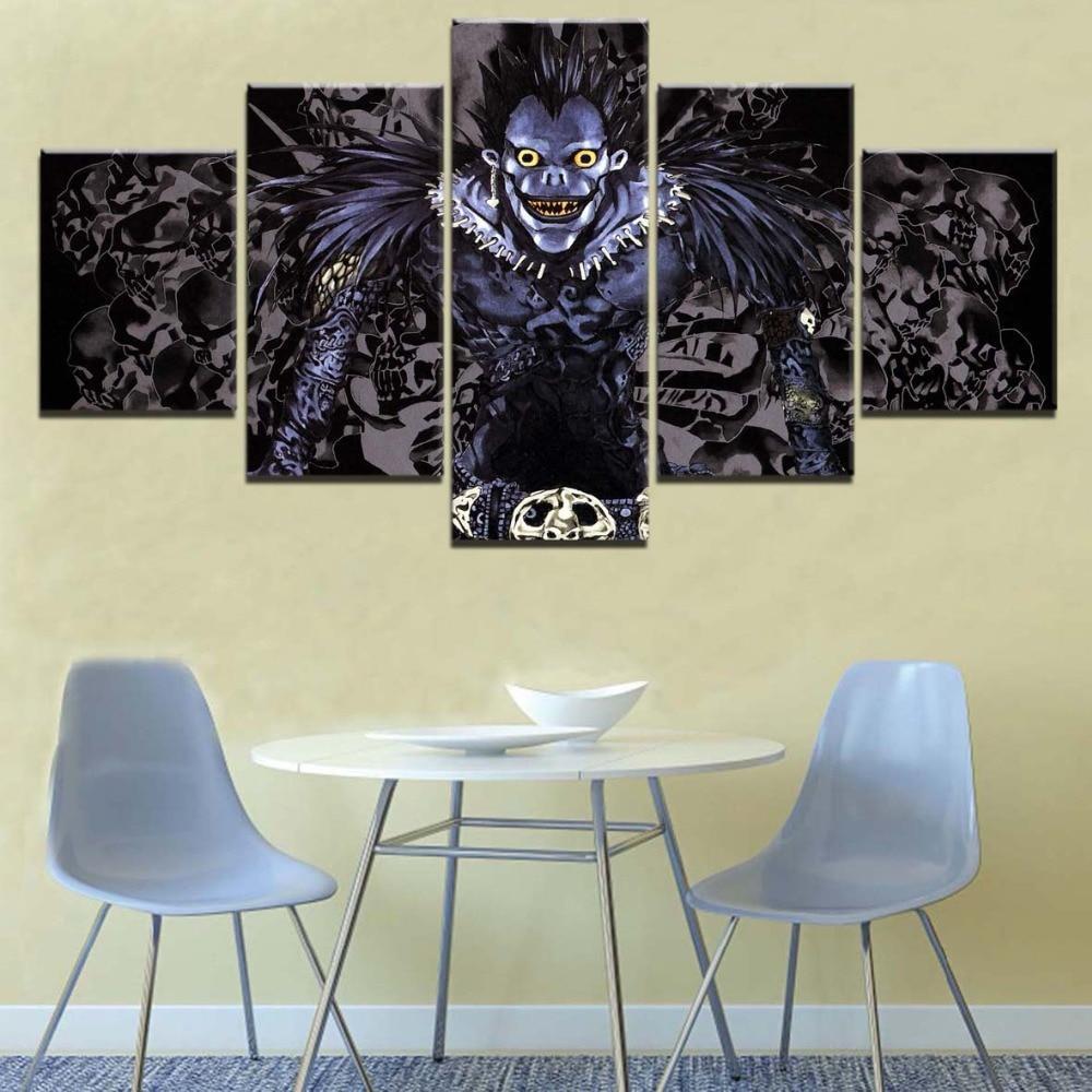 Death Note Ryuk 1 Anime Canvas Wall Art