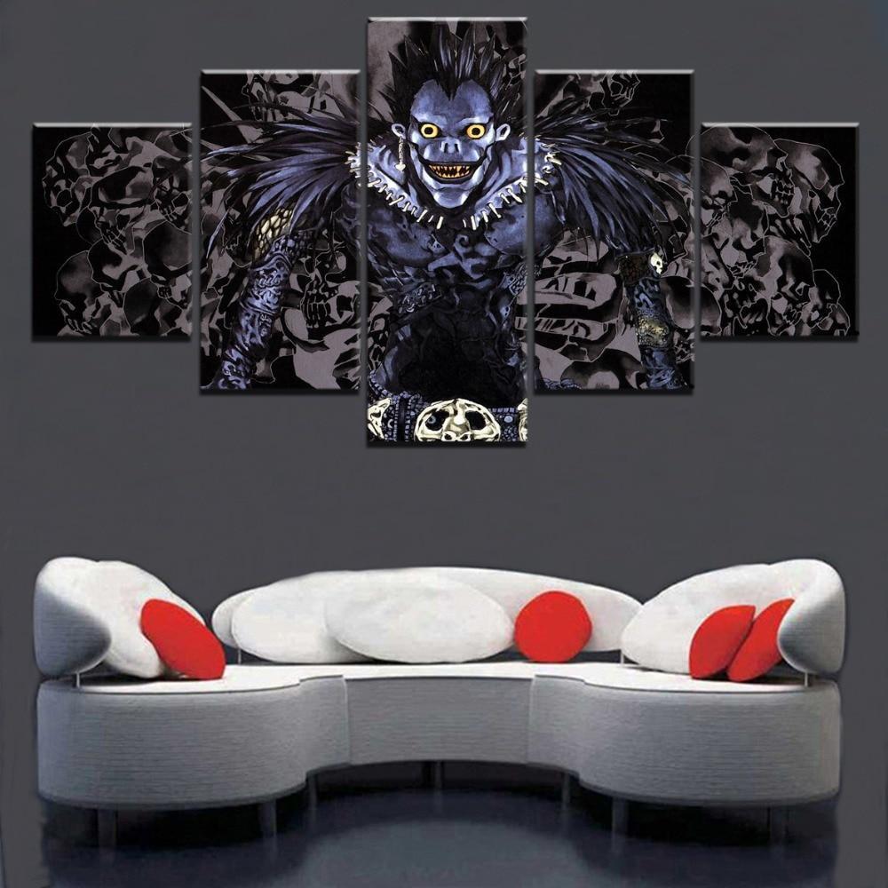 Death Note Ryuk 1 Anime Canvas Wall Art