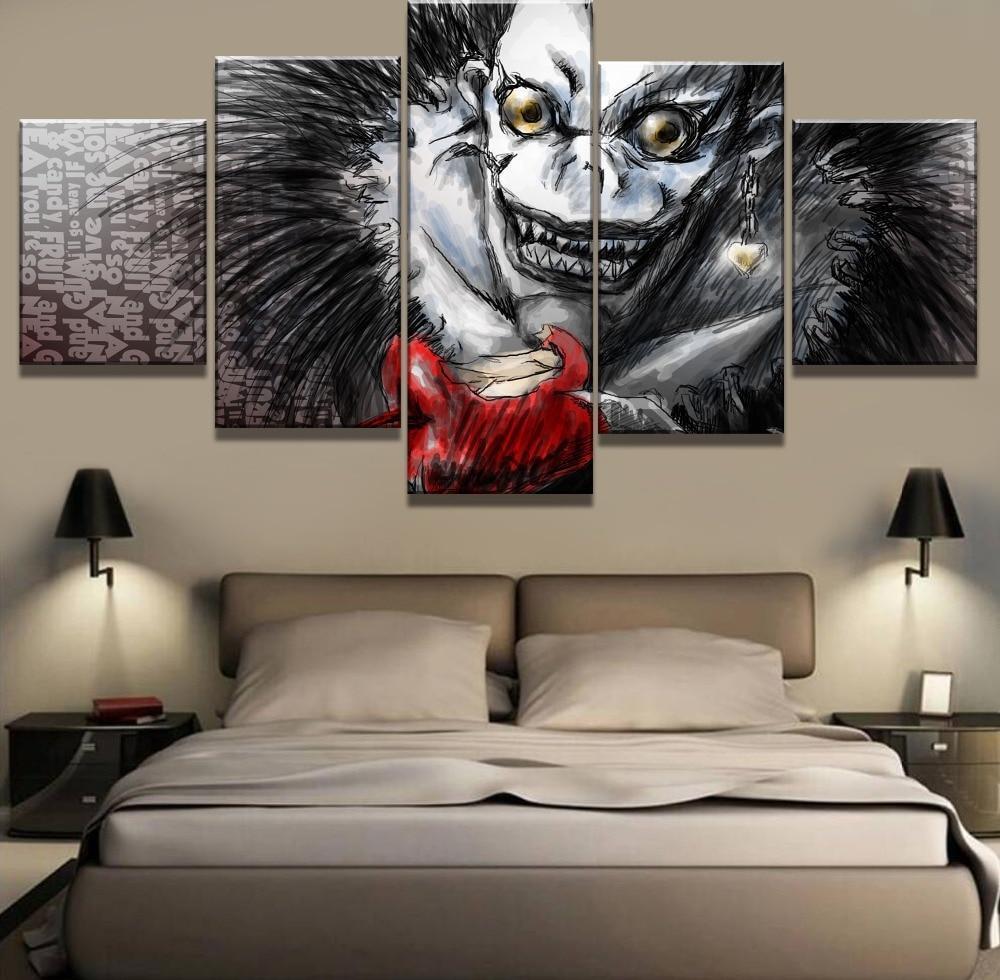 Death Note Ryuk 3 Anime Canvas Wall Art