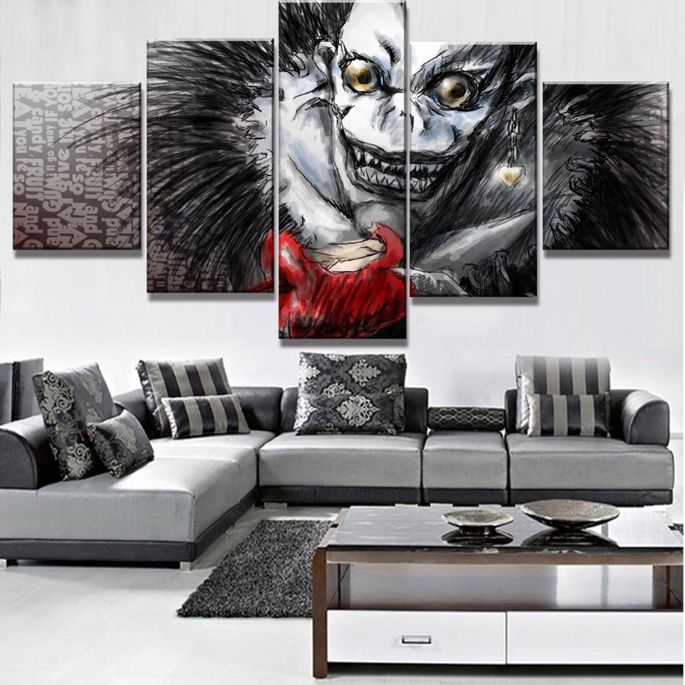 Death Note Ryuk 3 Anime Canvas Wall Art