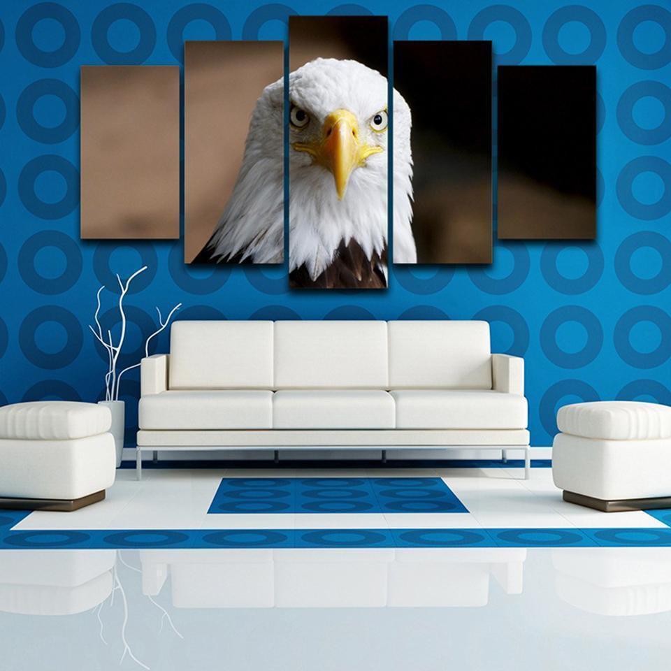 Decoration On Animal Eagle Animal Canvas Wall Art