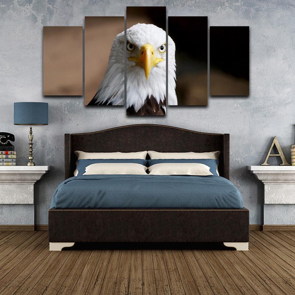 Decoration On Animal Eagle Animal Canvas Wall Art