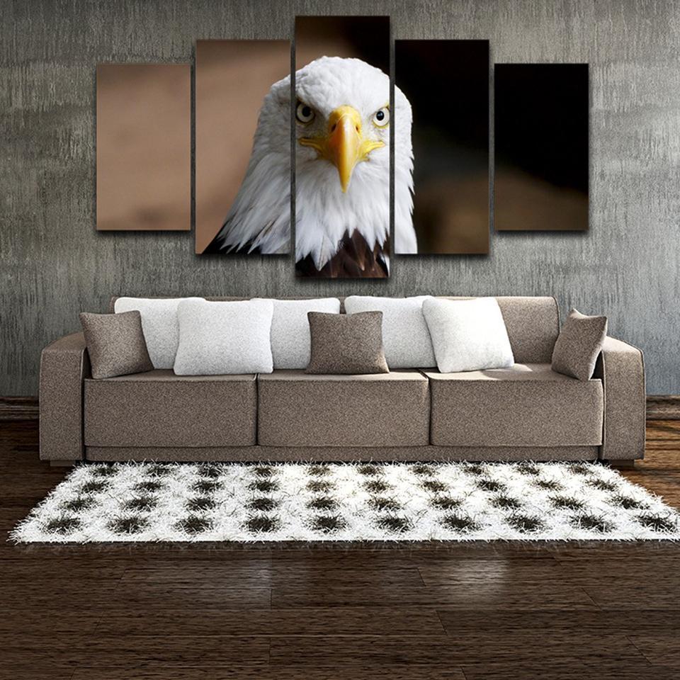 Decoration On Animal Eagle Animal Canvas Wall Art