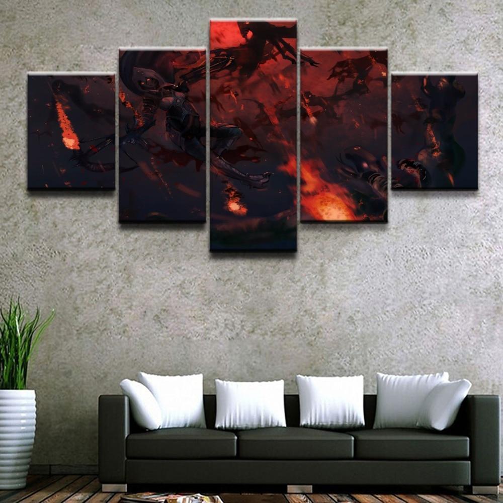 Demon Hunter 3 Diablo III Reaper Of Soul Gaming Canvas Wall Art