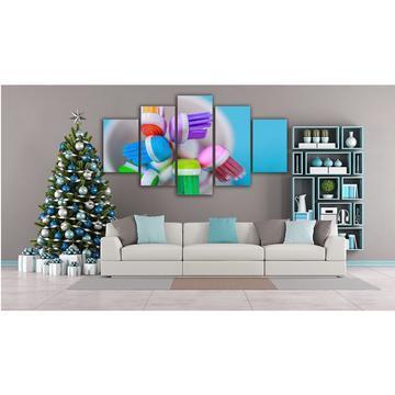 Dental Toothbrush Life Canvas Wall Art