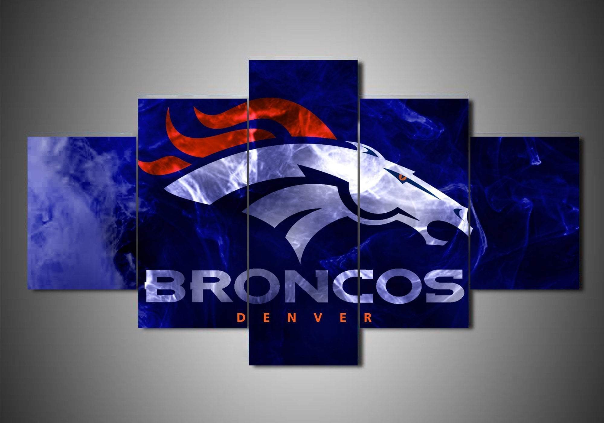 Denver Broncos Sport Canvas Wall Art