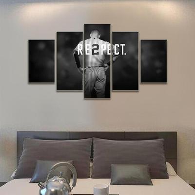 DEREK JETER "RE2PECT" Sport Canvas Wall Art