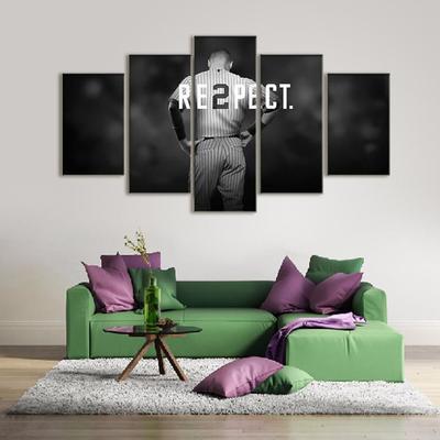 DEREK JETER "RE2PECT" Sport Canvas Wall Art