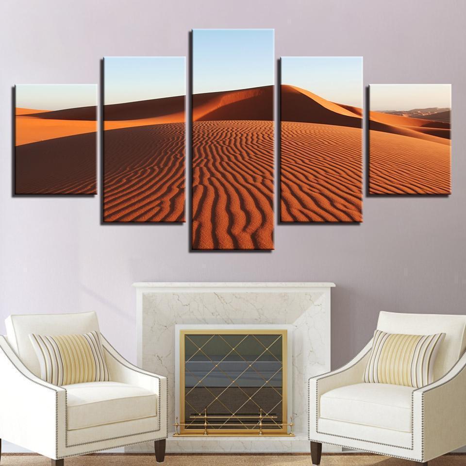 Desert Landscape Framework Nature Canvas Wall Art