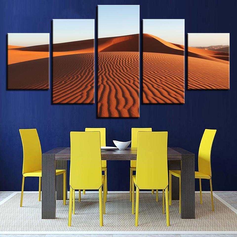 Desert Landscape Framework Nature Canvas Wall Art