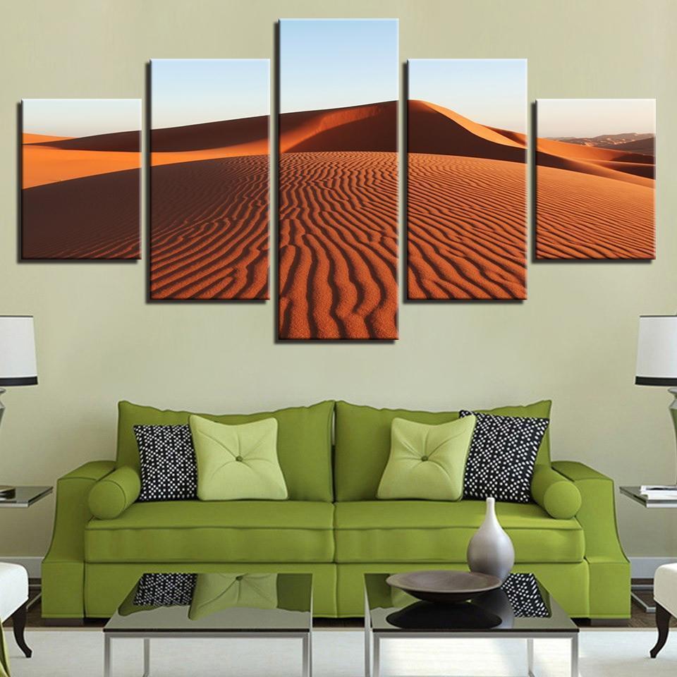 Desert Landscape Framework Nature Canvas Wall Art