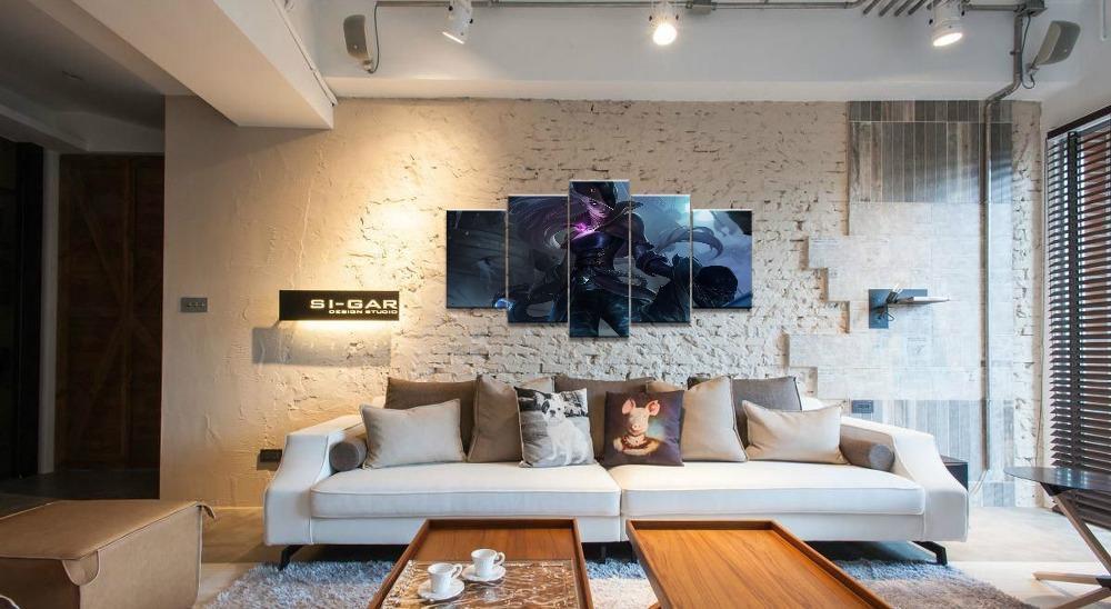 LOL League Of Legends Diana 3 Gaming Canvas Wall Art