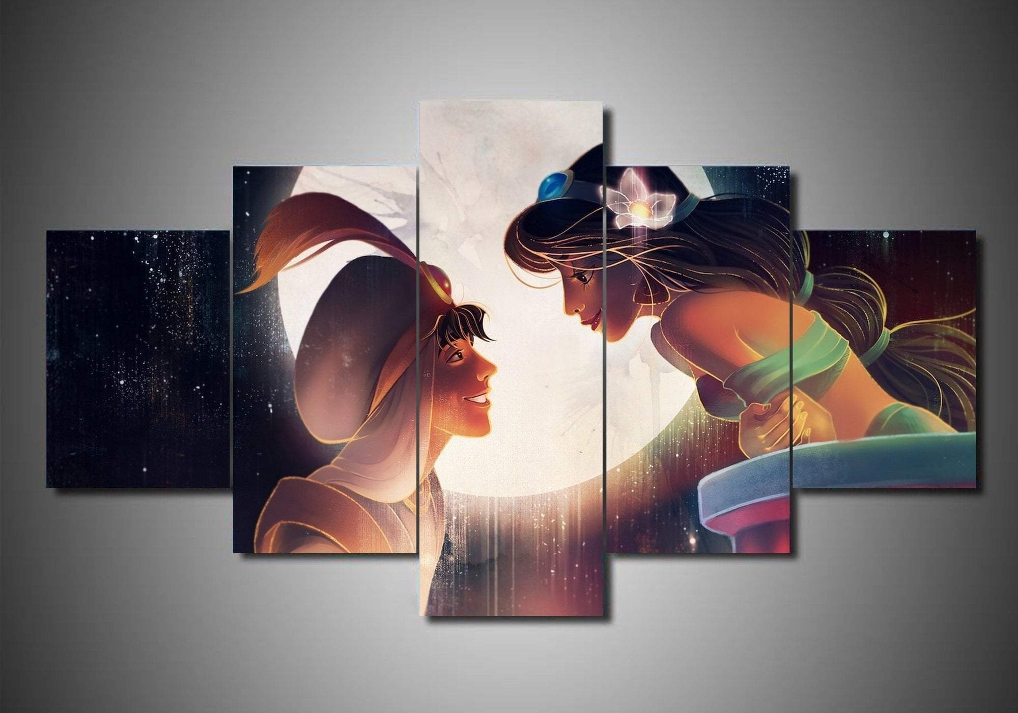 Disney Aladdin 1 Cartoon Canvas Wall Art