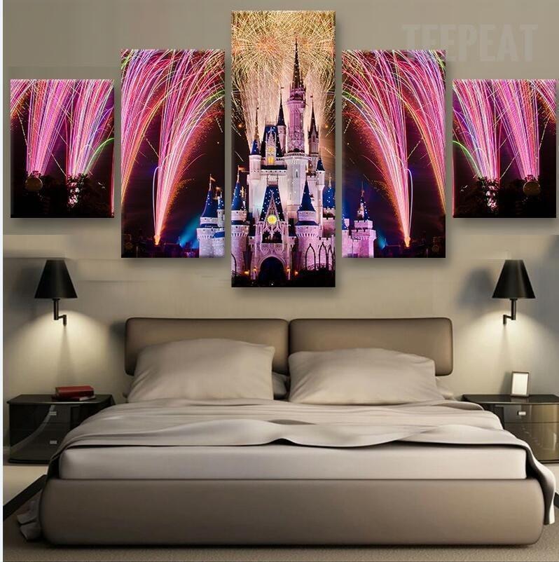 Disney Celebration Movie Canvas Wall Art
