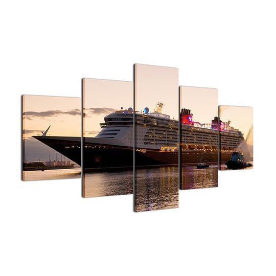 Disney Cruise Lines Dream Fantasy Ship Disney Canvas Wall Art