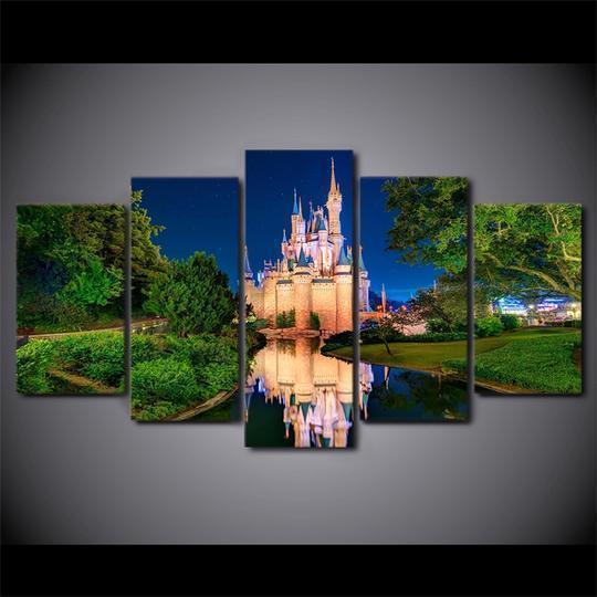 Disney World Cinderella's Castle Disney Canvas Wall Art