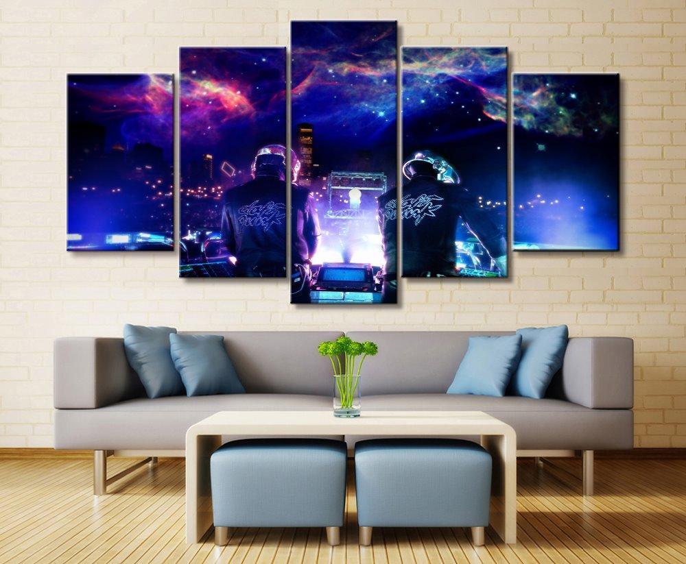DJ Music Festival Music Canvas Wall Art