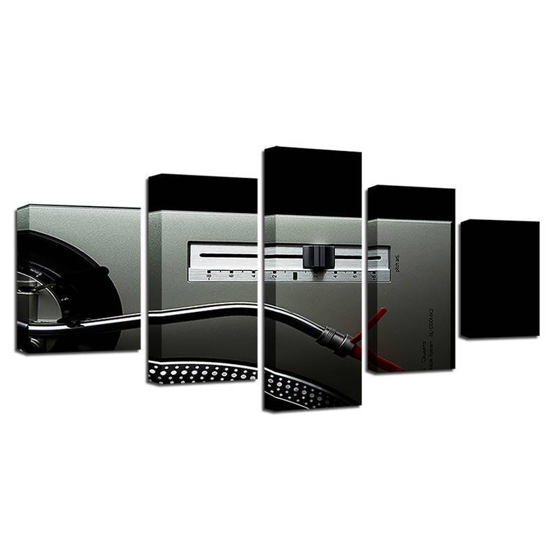 DJ Music Turntables Music Canvas Wall Art