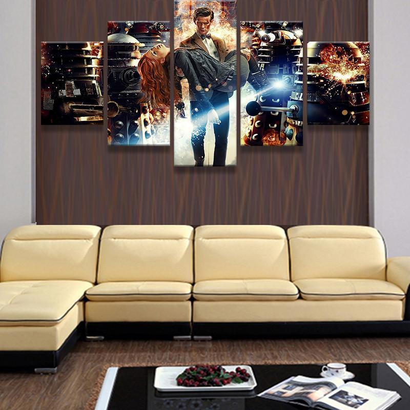 Doctor Who 1 Movie Canvas Wall Art