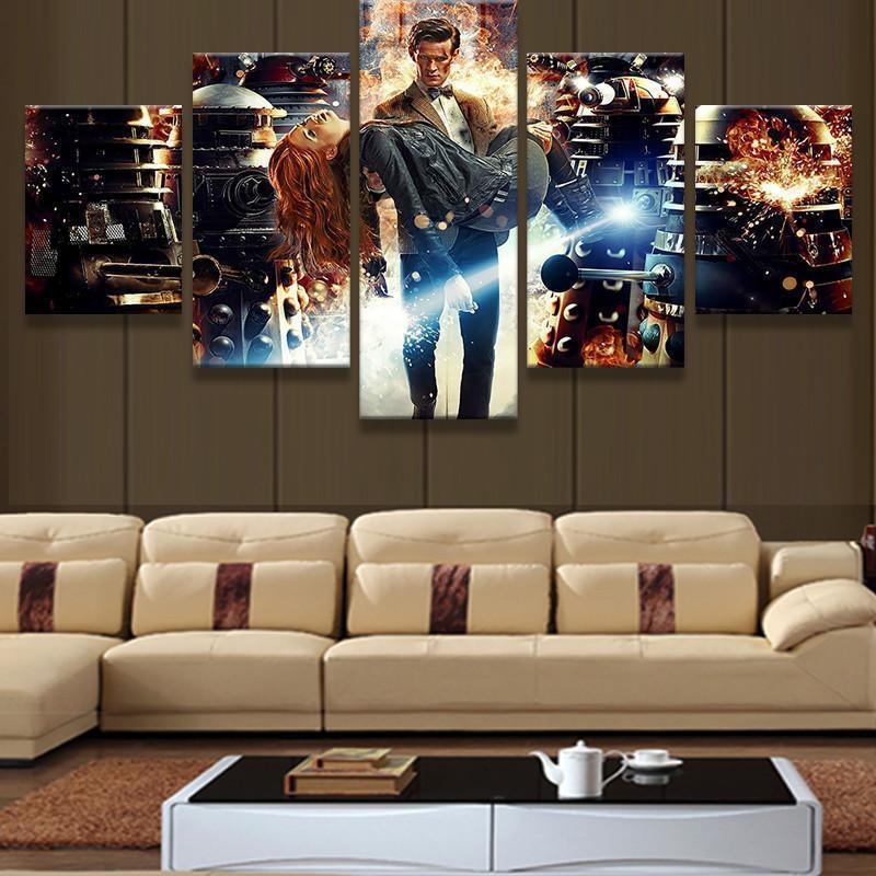 Doctor Who 1 Movie Canvas Wall Art