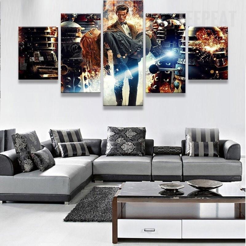 Doctor Who 1 Movie Canvas Wall Art