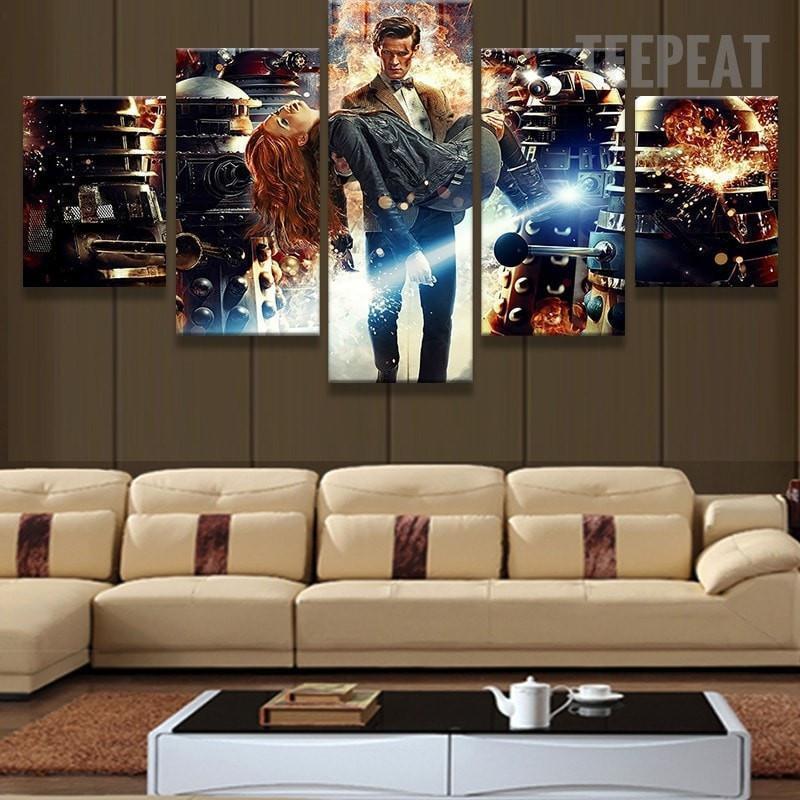 Doctor Who 1 Movie Canvas Wall Art