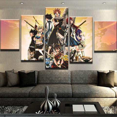 Dont Mess With Fairy Tail Anime Canvas Wall Art