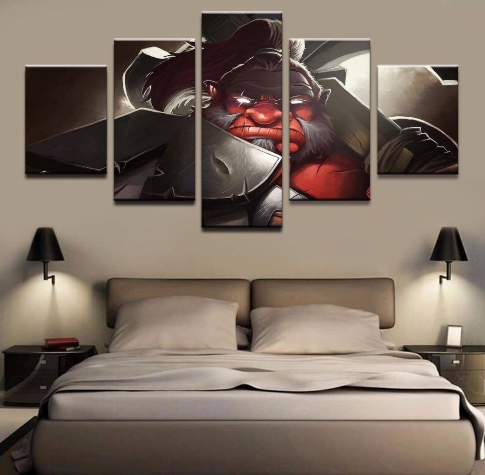 DOTA 2 Axe Gaming Canvas Wall Art