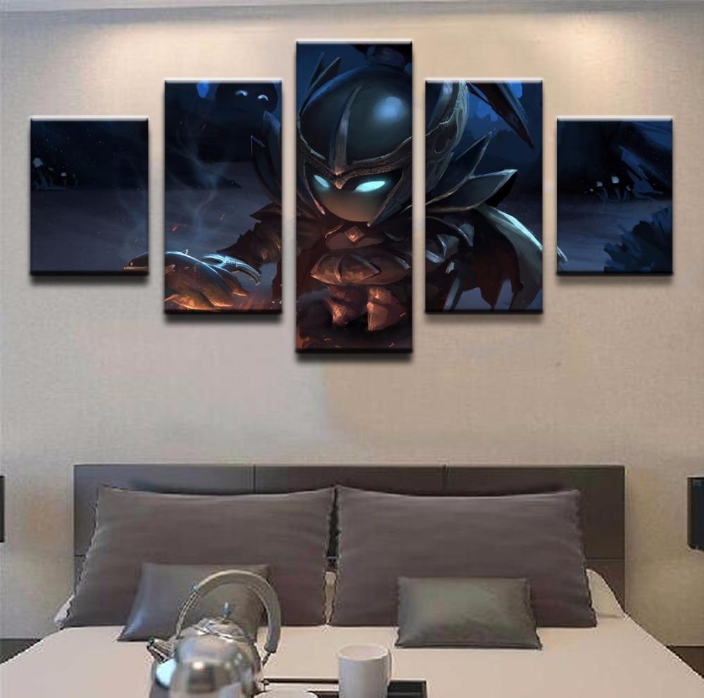 DOTA 2 Chibi Phantom Assassin Gaming Canvas Wall Art