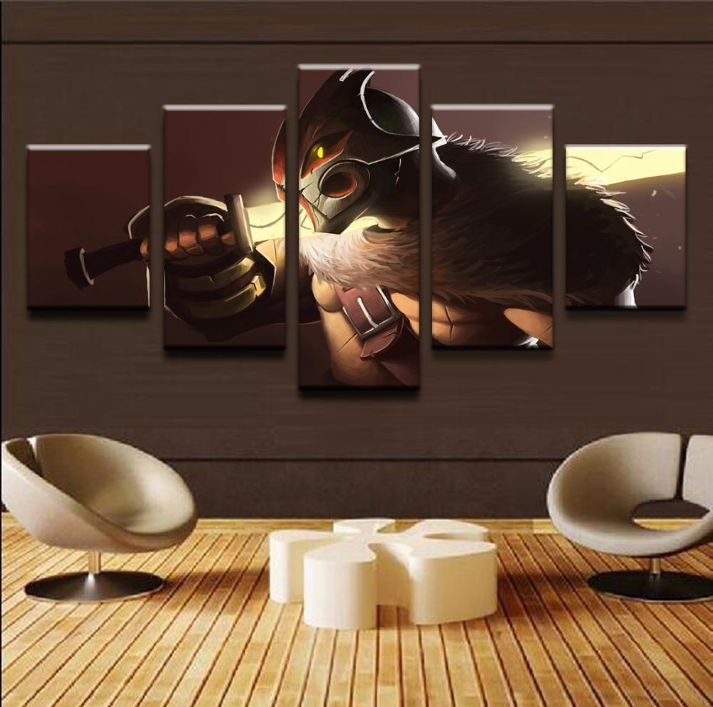 DOTA 2 Juggernaut 2 Gaming Canvas Wall Art