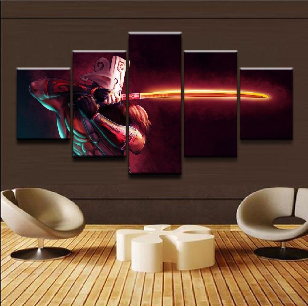 DOTA 2 Juggernaut Gaming Canvas Wall Art
