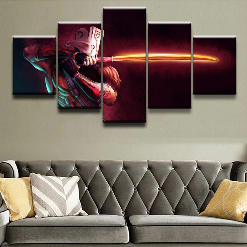 DOTA 2 Juggernaut Gaming Canvas Wall Art