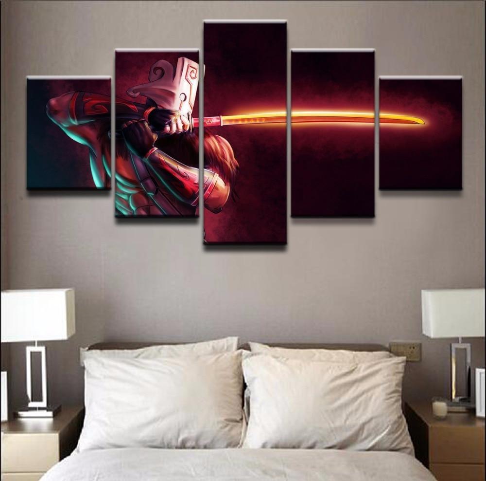 DOTA 2 Juggernaut Gaming Canvas Wall Art