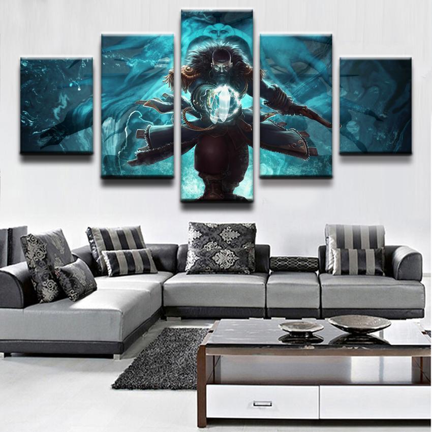 DOTA 2 Kunkka Gaming Canvas Wall Art