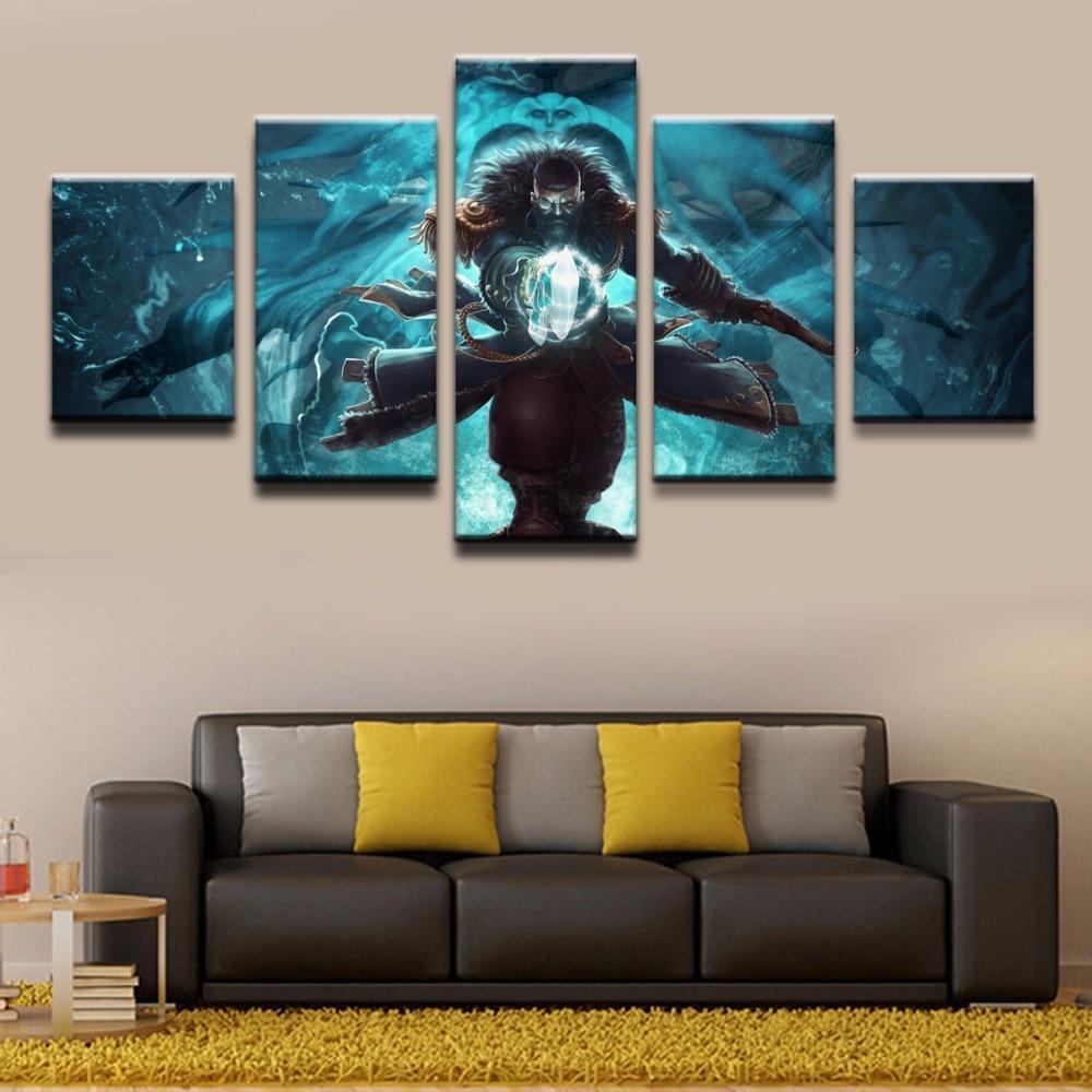 DOTA 2 Kunkka Gaming Canvas Wall Art