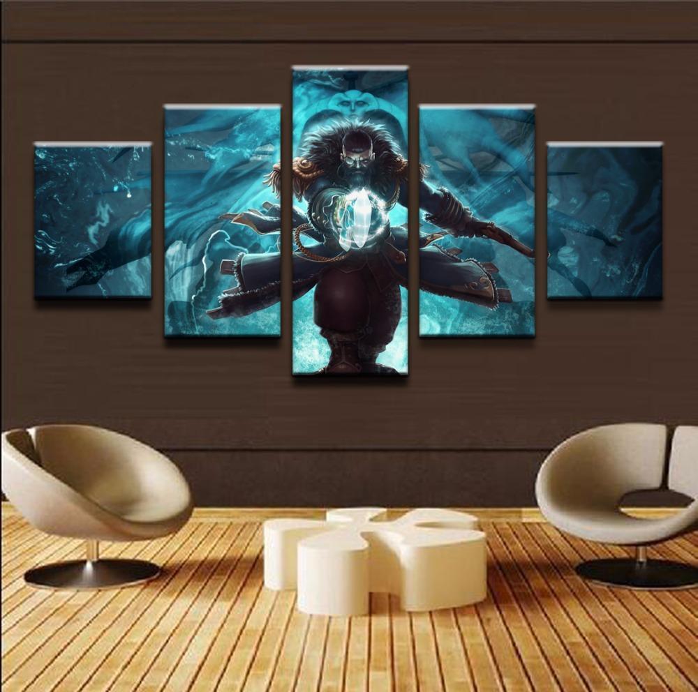 DOTA 2 Kunkka Gaming Canvas Wall Art