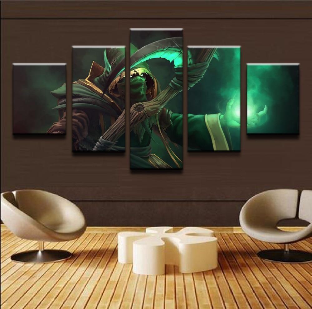DOTA 2 Necrophos Gaming Canvas Wall Art