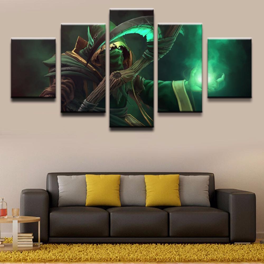 DOTA 2 Necrophos Gaming Canvas Wall Art