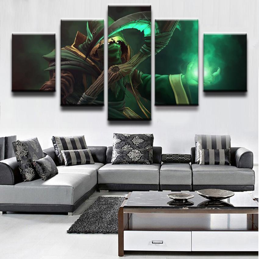DOTA 2 Necrophos Gaming Canvas Wall Art