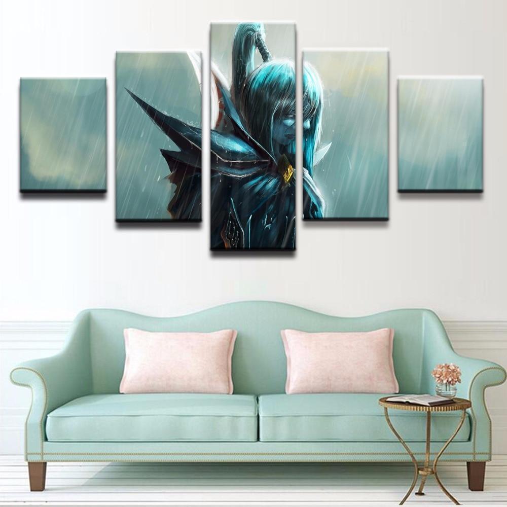 DOTA 2 Phantom Assassin Gaming Canvas Wall Art
