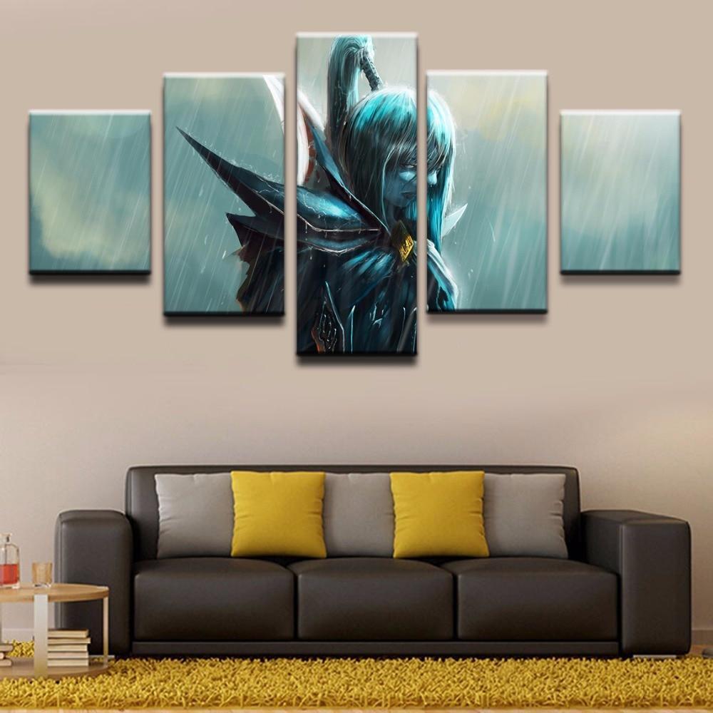 DOTA 2 Phantom Assassin Gaming Canvas Wall Art
