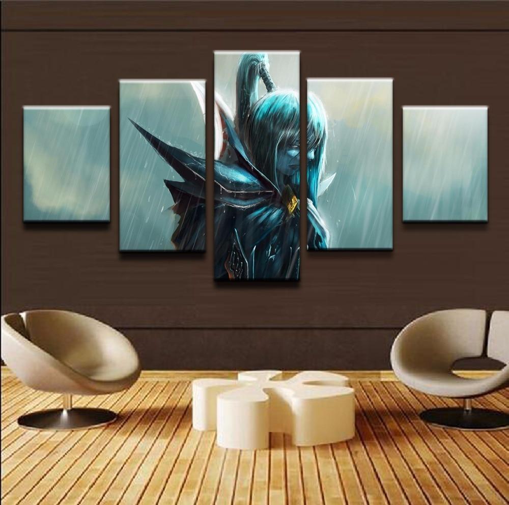 DOTA 2 Phantom Assassin Gaming Canvas Wall Art