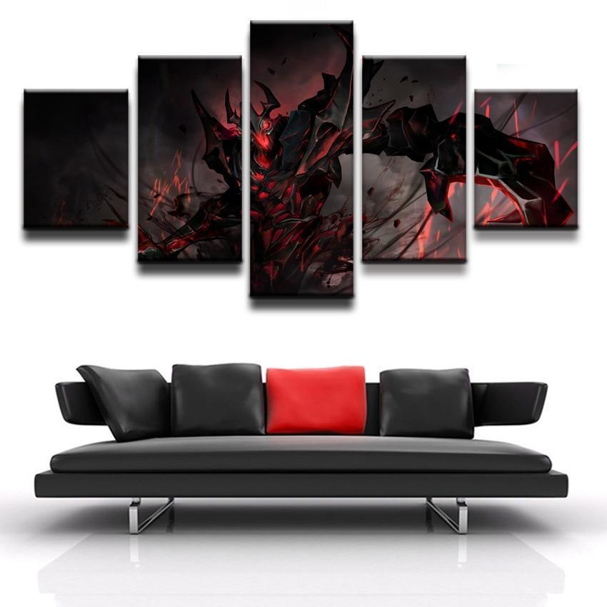 DOTA 2 Shadow Fiend Gaming Canvas Wall Art