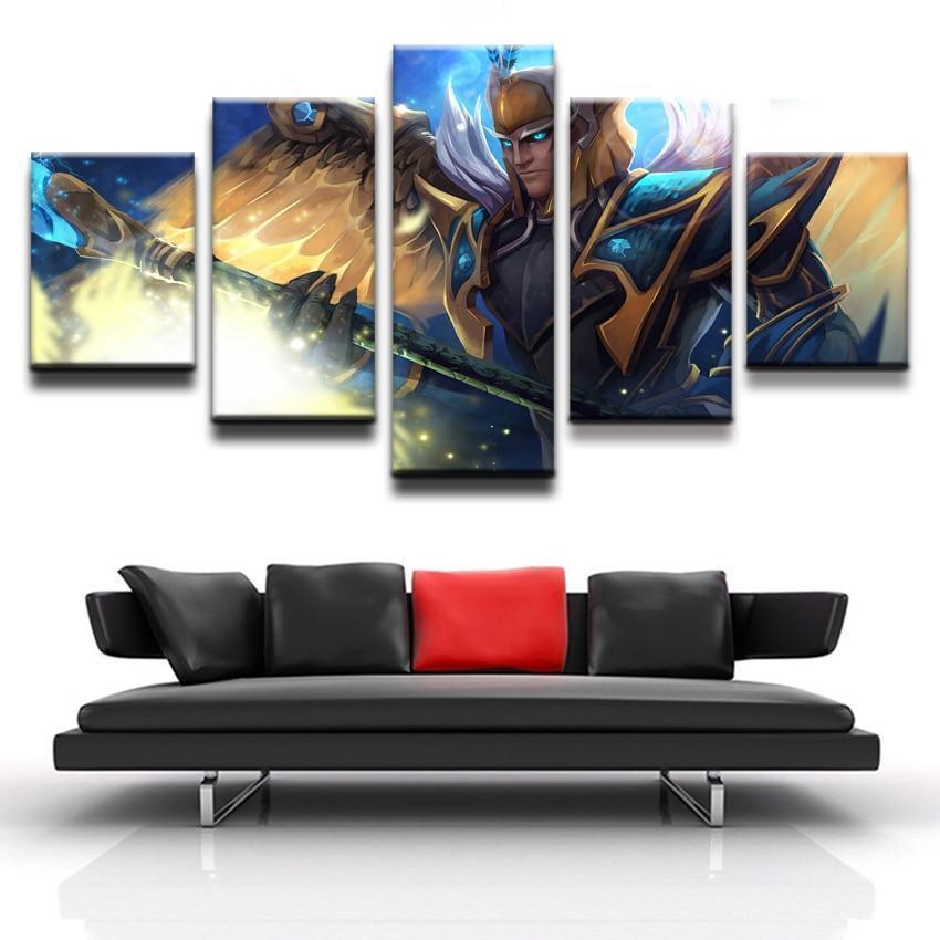 DOTA 2 Skywrath Mage Gaming Canvas Wall Art