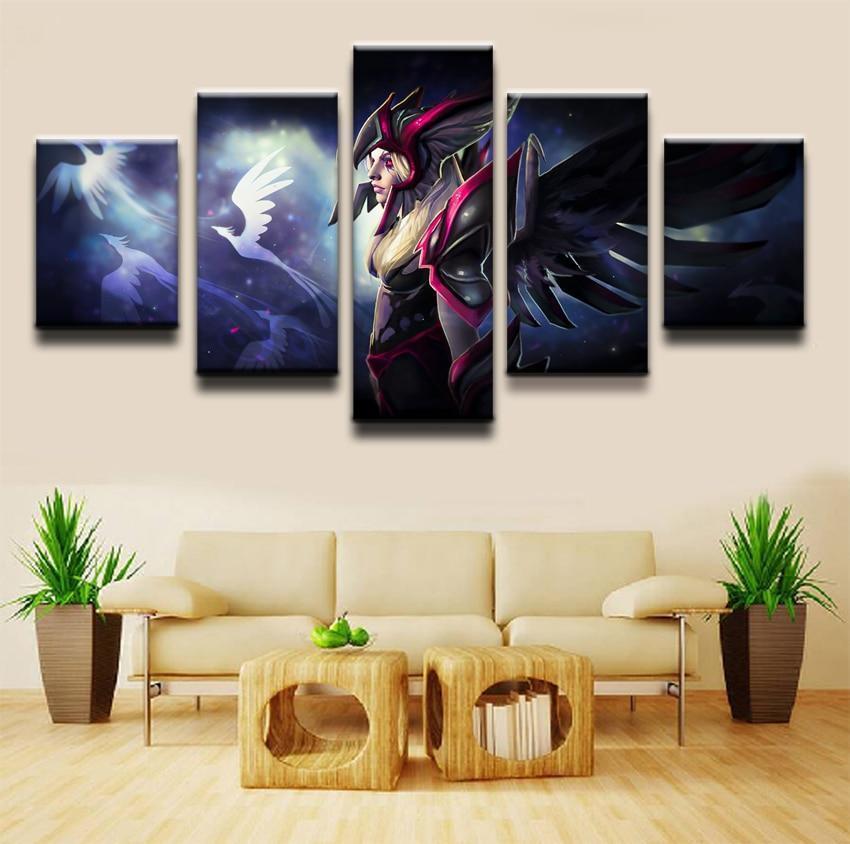 DOTA 2 Vengeful Spirit Gaming Canvas Wall Art