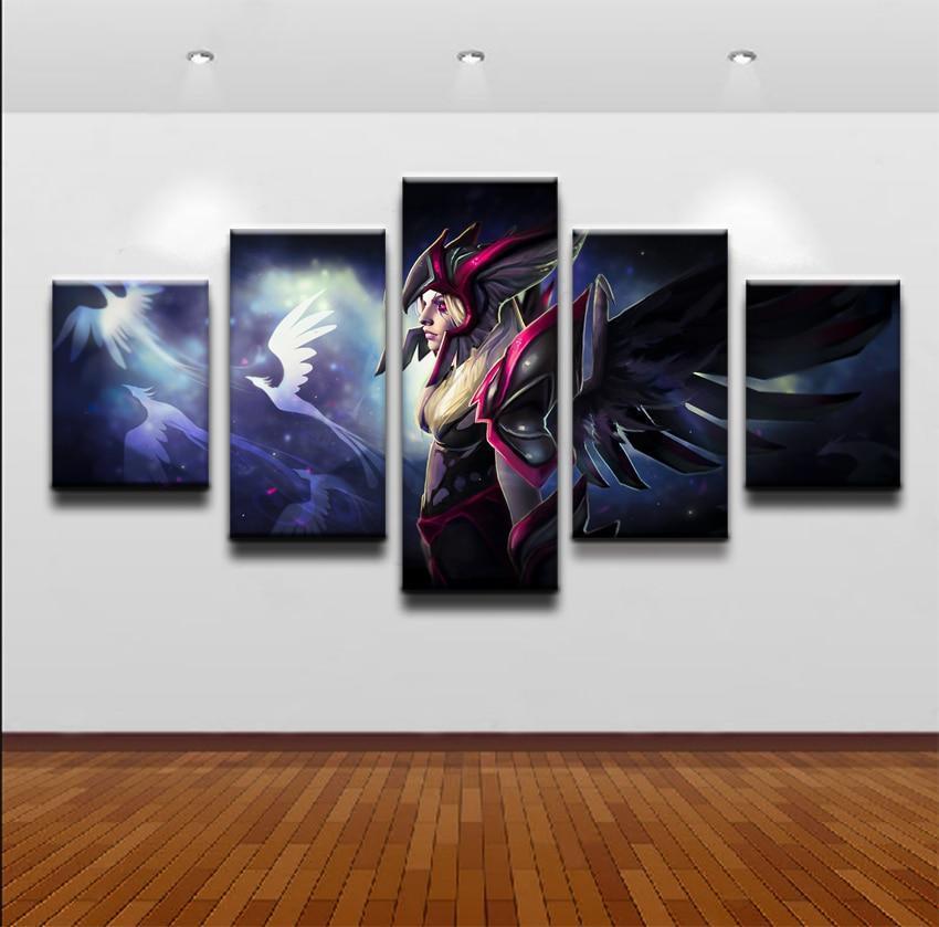 DOTA 2 Vengeful Spirit Gaming Canvas Wall Art