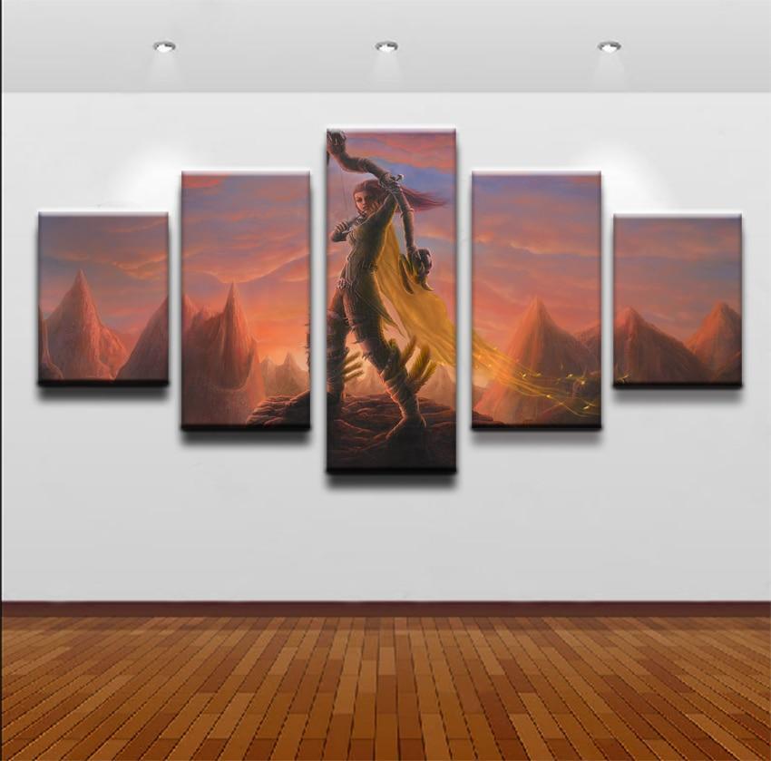 DOTA 2 Windranger Gaming Canvas Wall Art